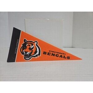 Cincinnati Bengals NFL Football Mini Pennant 9"x4” Felt Banner Flag